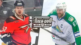 АВАНГАРД VS САЛАВАТ-ЮЛАЕВ - ПЛЕЙ-ОФФ КУБКА ГАГАРИНА КХЛ В NHL 20