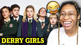AMERICAN REACTS TO DERRY GIRLS FOR THE FIRST TIME! 😂