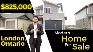 Brand New House in London, Ontario for 825,000 || House for Sale in London, Ontario 2022