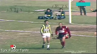 1985 1986 Eskişehirspor Fenerbahçe (BU NASIL BARAJ) 27.Hafta Maçı