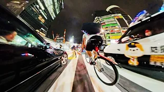 Tokyo Night Ride With Bike Messengers