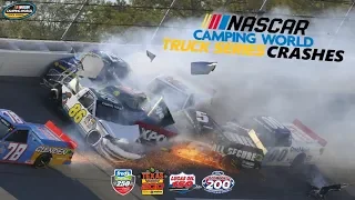 2016 NASCAR Truck Series Crashes (Talladega-Homestead Miami)