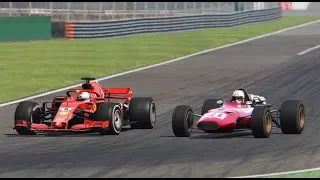 Ferrari F1 2018 vs Ferrari F1 1967 - Monza