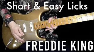 Blues Guitar Lesson: "Freddie King" Blues Licks in D | #134