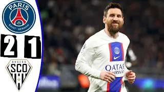 PSG vs Angers 2-1 II All Goals & Full Highlights HD720 II today 2023