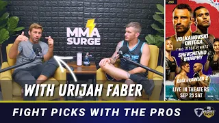 UFC 266 Fight Predictions with Urijah Faber | Fight Picks with the PROS!