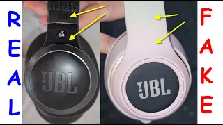 JBL headsets real vs fake. How to spot original JBL wireless head phones