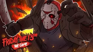 Friday the 13th: The Game | WHO'S DELIRIOUS NOW?! (w/ H2O Delirious, Mini Ladd, Ohm, Bryce, Gorilla)