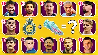 Guess The Football Player By Their BOOTS And CLUB | PLAYERS SHOES | Ronaldo, Messi, Halaand, Neymar