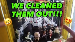 WE CLEANED THEM OUT!!!