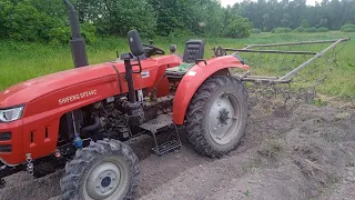 Волочимо картоплю Шифендосіком та саморобною сіткою.Як рятуємося від комарів.Будні села.