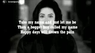 michael jackson - stranger in moscow (lyrics)