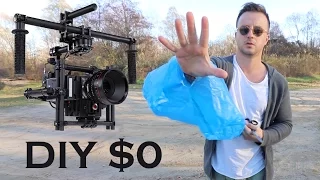 DIY $0 GIMBAL STABILIZER FOR DSLR CAMERA