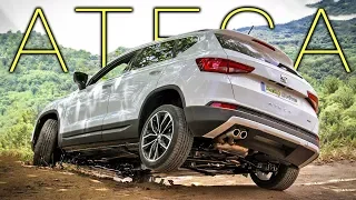 Seat Ateca 1.4T DSG 2018 - ЛЮТАЯ ДИАГОНАЛЬ. Бездорожье (OffRoad) Сеат Атека.