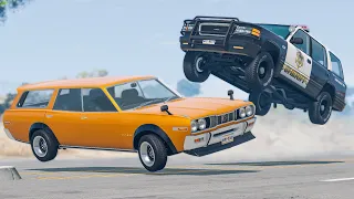 Extreme Car Crashes Compilation #222 - BeamNG Drive Crashes