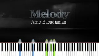 Melody - Arno Babadjanian | Piano Tutorial | Synthesia | How to play