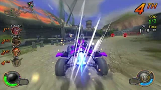 Waterworks Circuit run - Jak X: Combat Racing