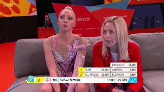 Rotation 1 - SEVERN Saffron (ENG) Hoop (Qualifications) [Common Wealth Games 2022]