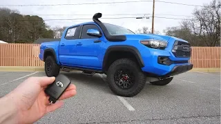 2019 Toyota Tacoma TRD PRO: Start Up, Test Drive, Walkaround and Review