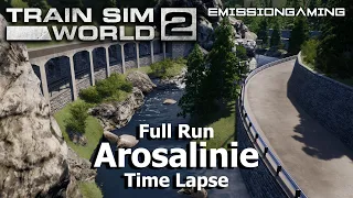 Arosalinie - Time Lapse - Train Sim World 2