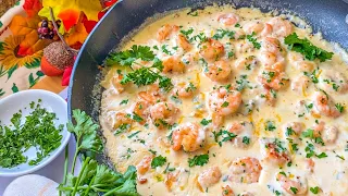 Los Camarones MÁS CREMOSOS de YouTube 🤤😲😋 Creamy Recipe 🍤