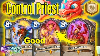 My NEW Control Priest After Nerfs Is Actually A Decent Deck At Whizbang's Workshop | Hearthstone