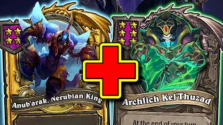 Early Kel'thuzad gives HUGE Scaling! | Hearthstone Battlegrounds