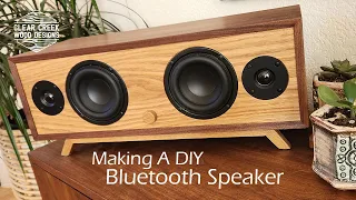 DIY Bluetooth Speaker for Woodworkers - Plans available!