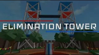 Only one player  can reach the top [Elimination Tower Roblox ] by Krish260