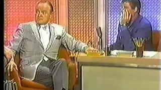Tonight Show with guest host Jerry Lewis interviewing Bob Hope 1970