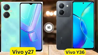 Vivo Y36  Vs Vivo Y27 Full Comparison | Battery, Camera And Speed Test !