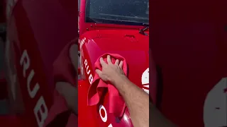 Washing the Jeep after a muddy trail!