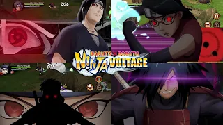 All Uchiha Ultimate Jutsu (Almost) | NARUTO X BORUTO NINJA VOLTAGE