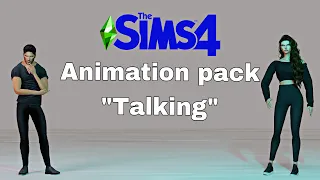 Animation pack Sims 4(TALKING)/Mocap animation/Realistic animations/(DOWNLOAD)