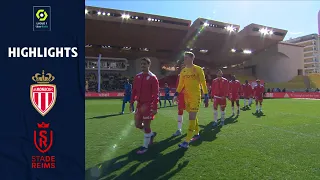 AS MONACO - STADE DE REIMS (1 - 2) - Highlights - (ASM - SdR) / 2021-2022