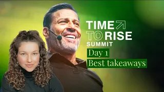 Tony Robbins Time To Rise Summit 2024 | DAY ONE