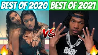 BEST RAP SONGS OF 2020 vs BEST RAP SONGS OF 2021!