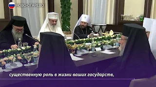 Владимир Путин встретился с главами поместных православных церквей