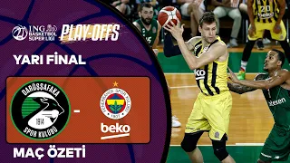 BSL Playoff Yarı Final 3. Maç Özet | Darüşşafaka Basketbol 69-73 Fenerbahçe Beko