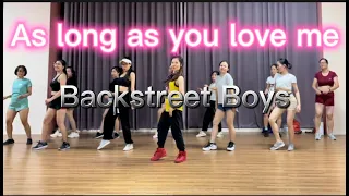 Backstreet Boys - As Long As You Love Me | ZUMBA | DANCE | Thảo Vũ (RE)