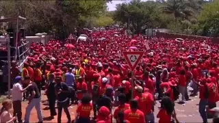EFF march to Israeli embassy in solidarity with Palestinians