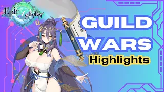 [Epic Seven] Aria is Simply FANTASTIC - Guild Wars Highlight | #001