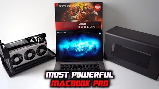 ULTIMATE MacBook Pro | RAZER CORE X Chroma + RADEON VII eGPU 🤯