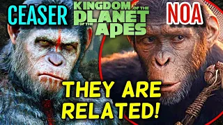 Is Noa (New Main Ape) Connected To Caesar In Kingdom Of The Planet Of The Apes?