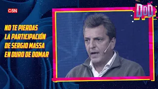 MASSA en DURO DE DOMAR: "Mi OBSESIÓN es SACAR al FMI"