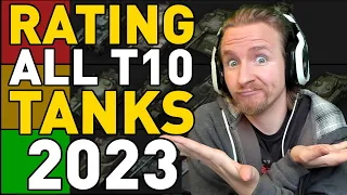 Rating ALL Tier 10 Tanks in World of Tanks!