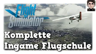 Microsoft Flight Simulator - Komplette Ingame Flugschule