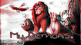 The Líon King Demons Imagine Dragons AMV Kovu, Kiara, Scar, Zira, Nala, Simba, Ect.♥️