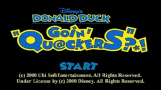 Donald Duck Goin'Qu@ckers Music (N64)- Roof Tops Theme
