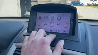 Renault Megane 2 removal android radio